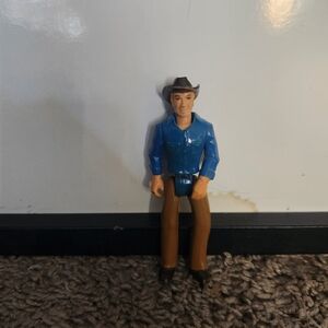 Vintage 1979 Tonka 476 Play People Rodeo Cowboy 3.5" Figure